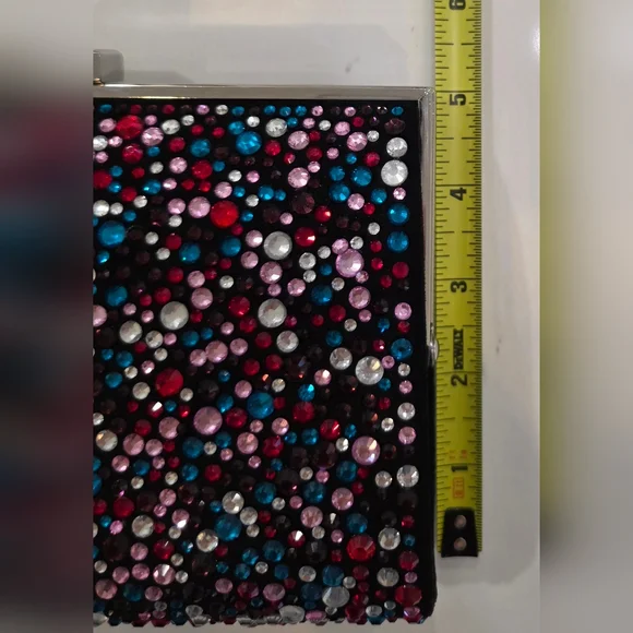 INC International Concepts Rhinestone Clutch - Picture 10 of 11
